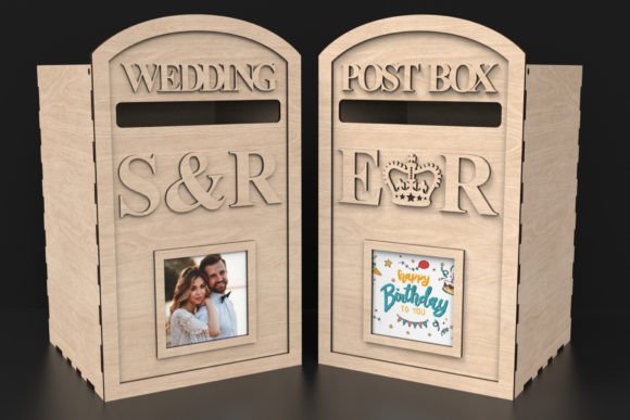 Download Laser Cut Wedding Post Box Svg Files - Post Collection