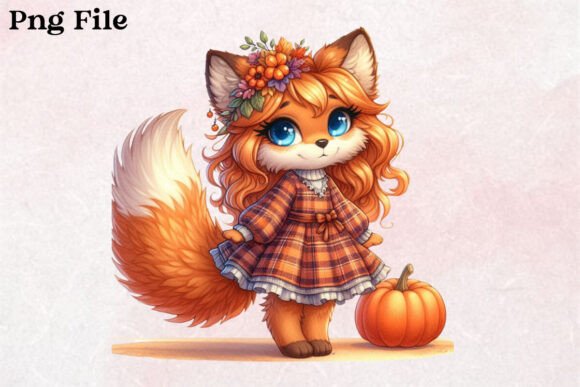 Download Autumn Baby Fox Clipart PNG - Baby fox Collection