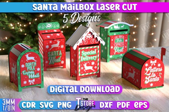 Download Santa's Mailbox Bundle | Christmas Post - Post Collection
