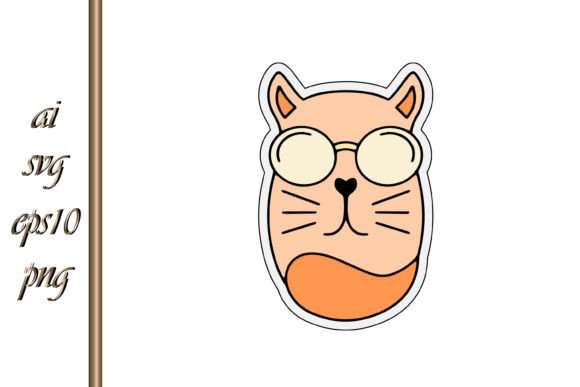 Download Doodle Cat Sticker Sketch Animal Vector - Premium Resources