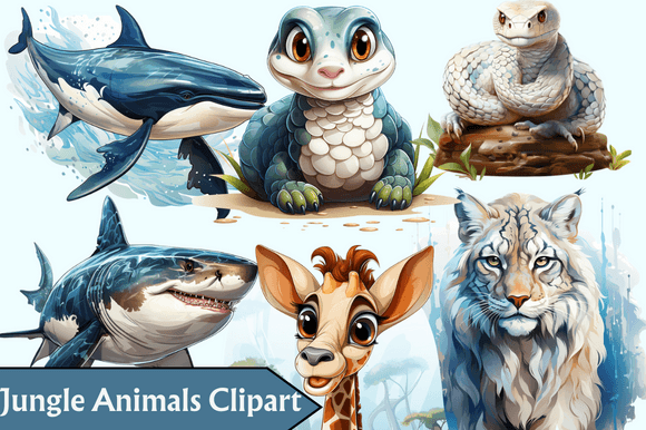 Download Jungle Animals Clipart - Jungle animals clipart Collection