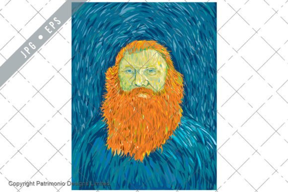 Download Old Man Red Beard Post Impressionism Art - Post Collection